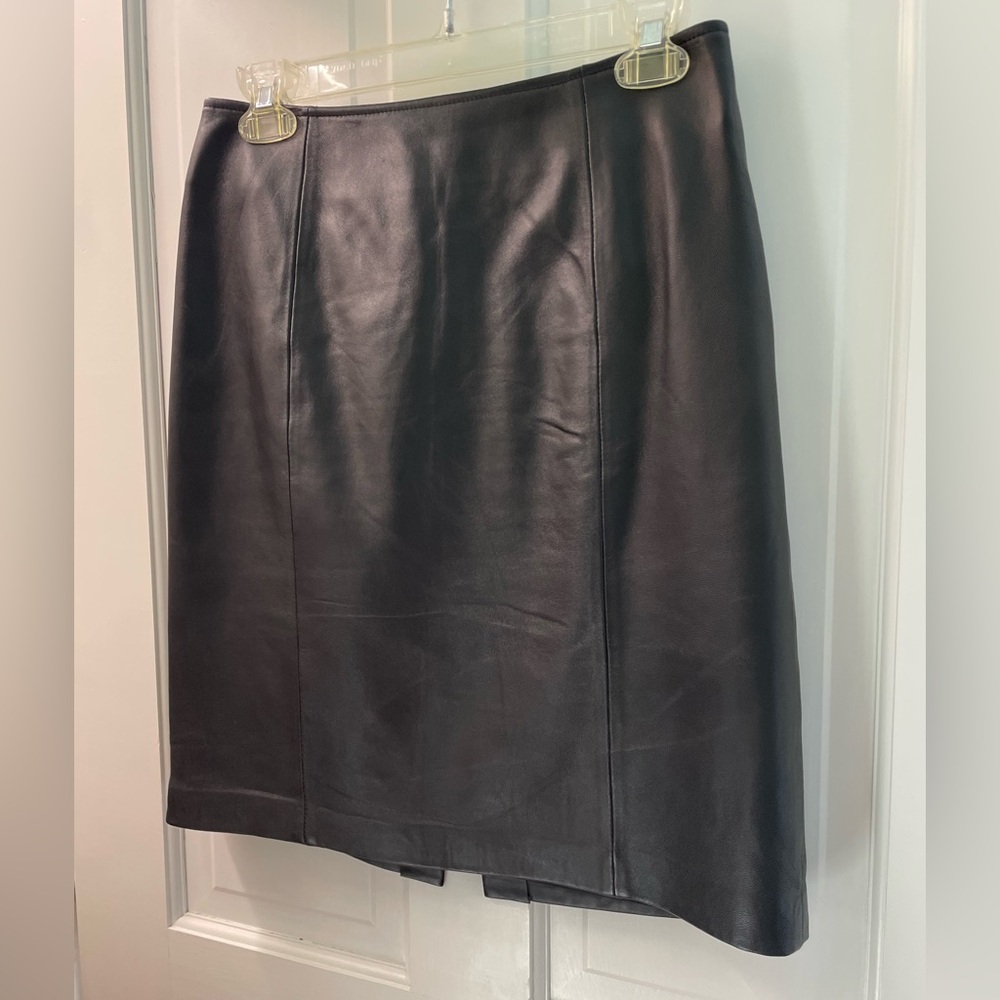 ‼️ Sale ‼️ Apt. 9 Black Leather Pencil Skirt